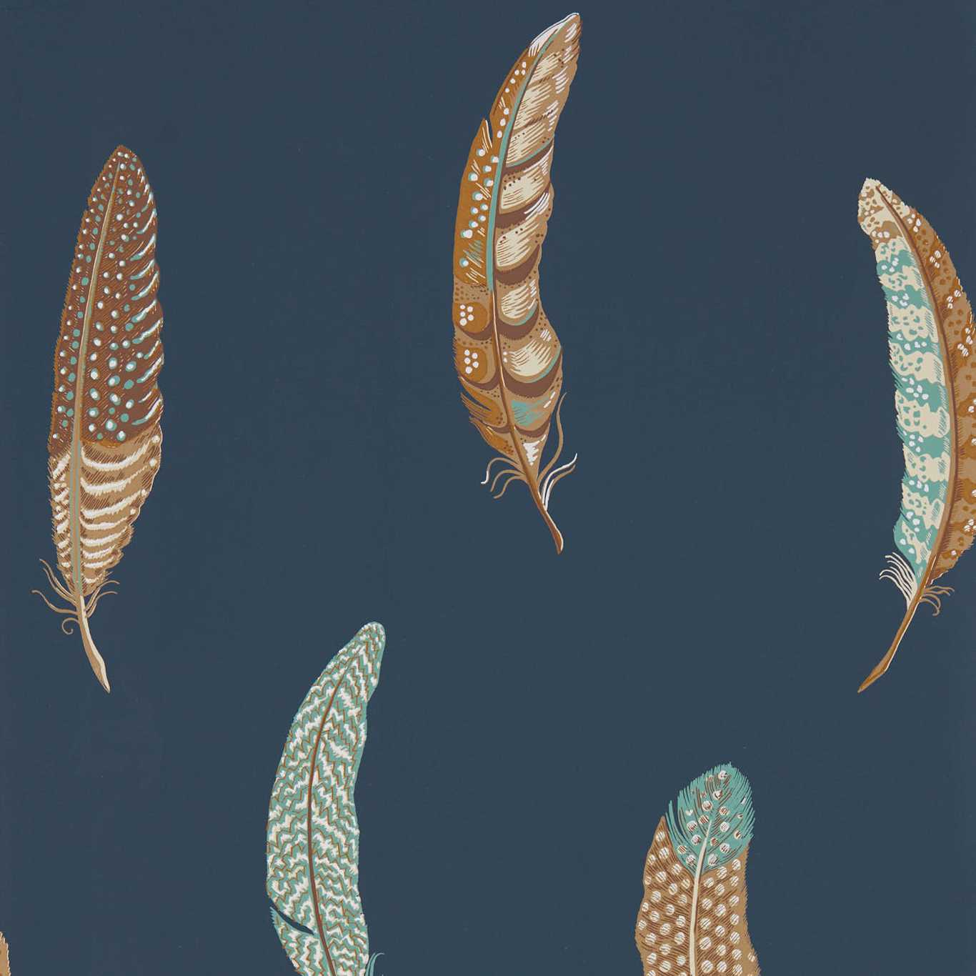 Lismore (Wallcovering) Indigo